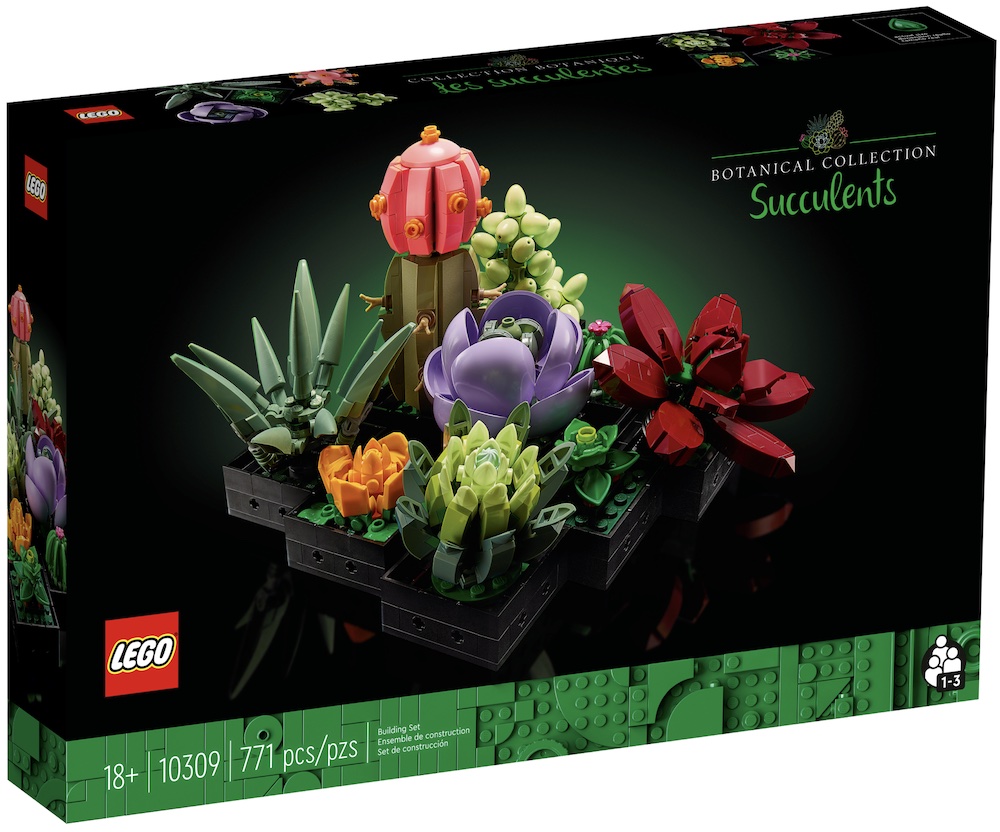 lego botanical collection succulents