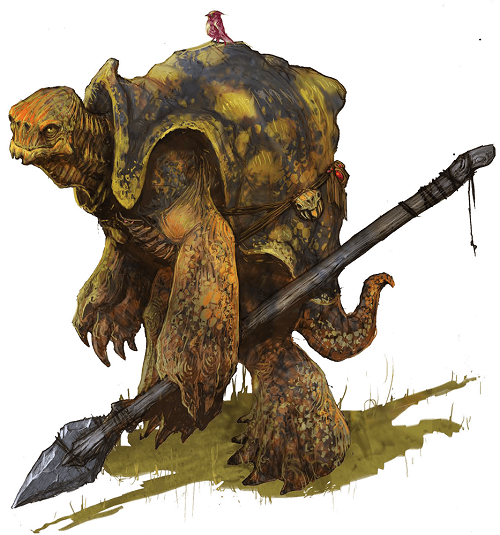 D&D races tortle